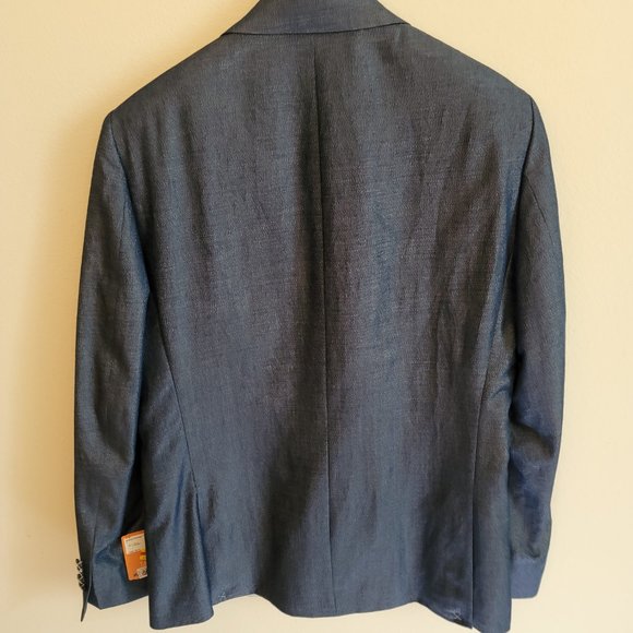 Blue Sparkly Blazer - Picture 3 of 3